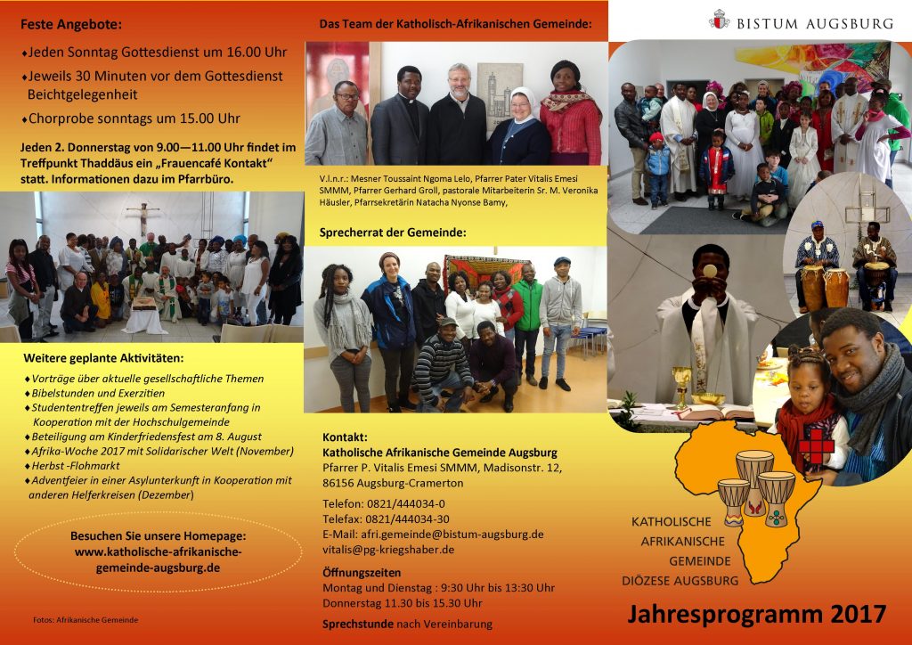 Programm Afrikanische Gemeinde deutsch 2017 I